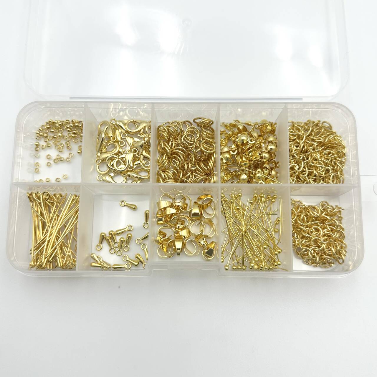 アクセサリー道具セット＆ゴールドメッキ＆シルバーメッキ 【D-D2089】